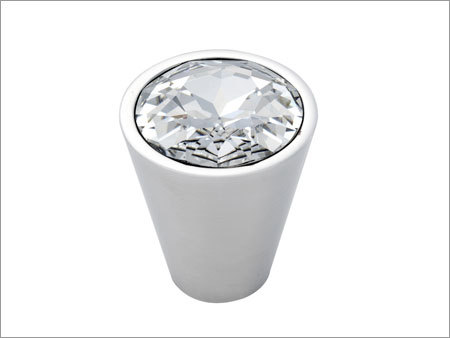 Stainless Steel Door Crystal Knobs