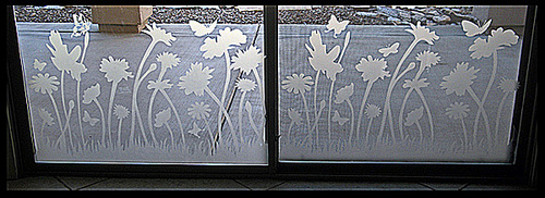 Glass Eitching Film Printing