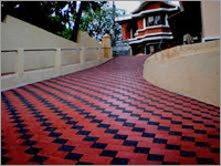 Chequered Floor Tiles