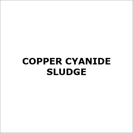 Copper Cyanide Sludge