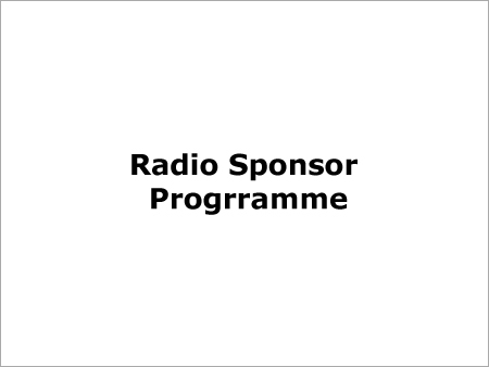 Radio Sponsor Progrramme