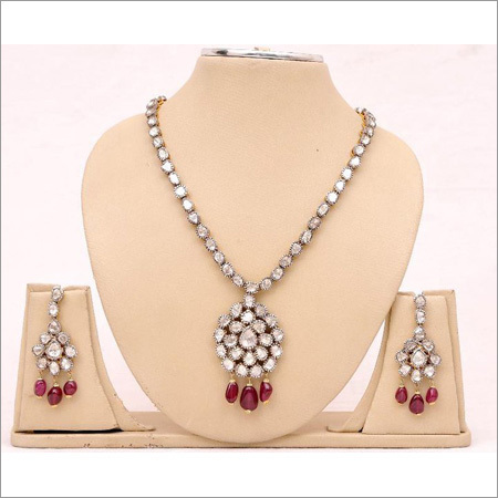 Antique Diamond Jewelry Set