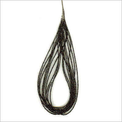 Trendy Fashion Black Diamond Beads
