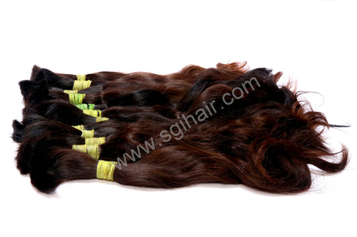 Rwa Indian Temple Virgin Bulk Human Hair Length: 10-14" Inch (In)