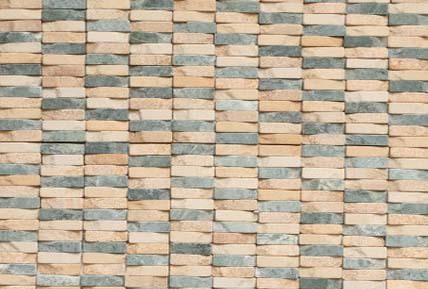 Sandstone Mosaic - Sandstone, Variable Size, Beige | Durable, Aesthetic, Weather Resistant, Customizable Finish