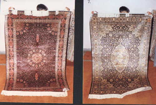 Hand Knotted Silk Carpet