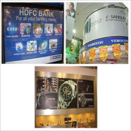 In Shop Branding Material