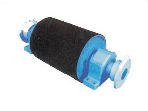Spares - Rubber Steel Conveyor Pulley Custom Diameter & Length Sealed Bearing Increased Traction Reduced Slippage Enhanced Safety