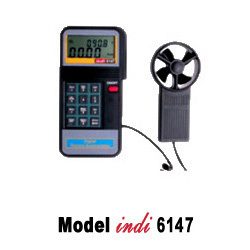 Thermo Anemometer (With Air Velocity & Air Flow)