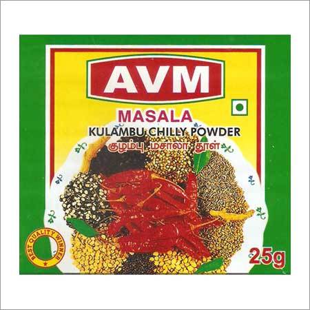 Kulambu Chilly Powder 25g