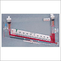 Acrylic Inclined Tube Manometer