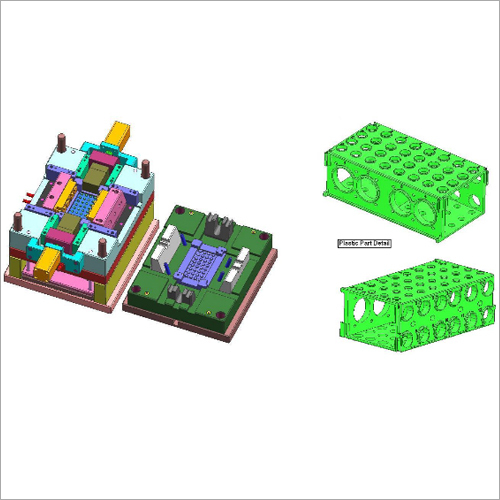Single Cavity Full Auto Mold with Hot Sprue & 4 Sliders