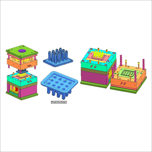 ingle Cavity 3 Plate full Auto Mold with 12 Pin Point Gates