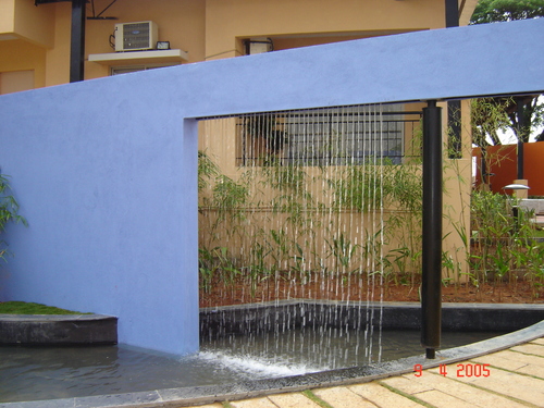 Black Water Jet Curtains