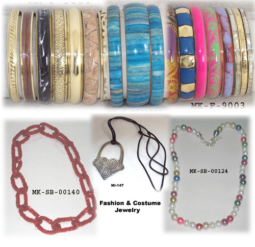 Brass, Metal, Horn, Bone, Resin Jewelry