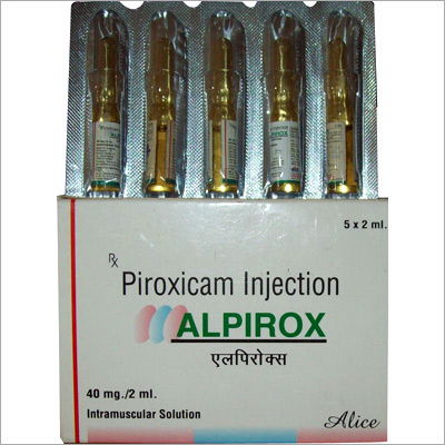 Alpirox - 40 mg, 2 ml Injection, 5 Ampoules | Intramuscular, Fast Acting Pain Relief and Inflammation Reduction