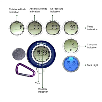 6 In 1 Multifunction Digital Altimeter