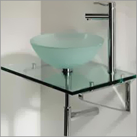 Glass Basin and Bowls