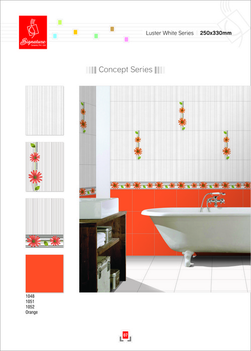 Luster White Concept Wall Tiles