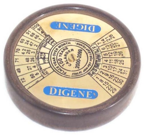 Brass 100 Years Calendar
