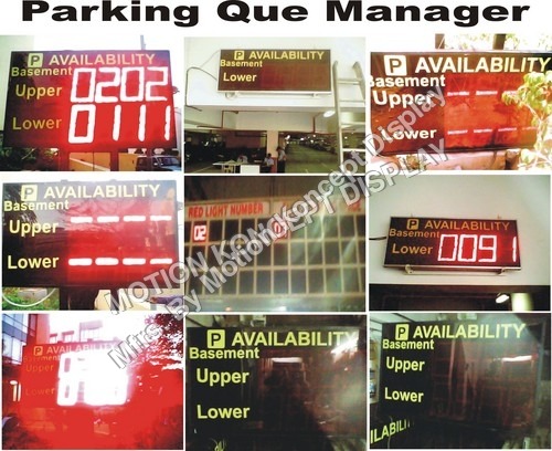 LED Que Parking Display Board
