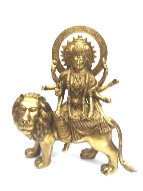 BRASS DURGA JI