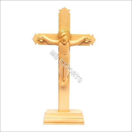 Polished Wooden Cross Craft