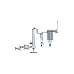 Used Spin Flash Dryer - 350 Kg/hr Capacity | Energy Efficient Drying System 12 Watt Power 220-320 Volt Supply 550 Kg Weight