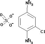 2-Chloro-1,4-phenylenediammonium sulfate