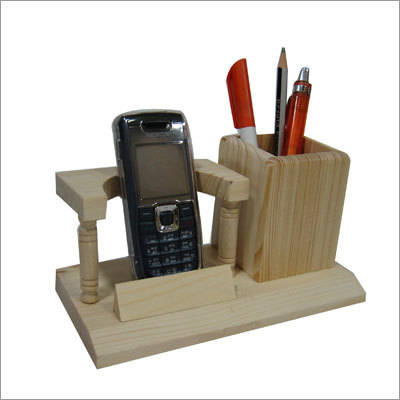 Wooden Fancy Mobile Stand