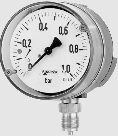 Pressure gauge for process shipping water plant engg.