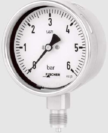 Bourdon tube Pressure gauge for process shipping water automobile