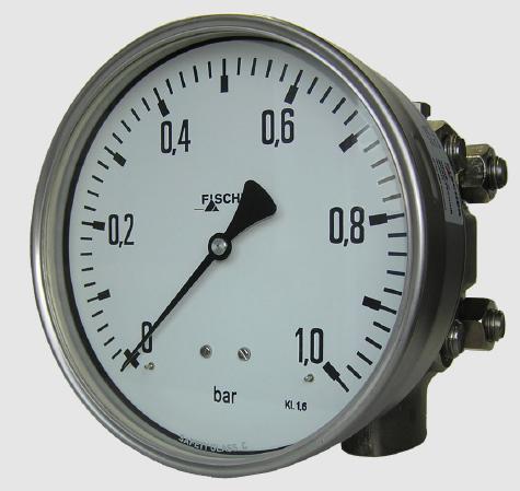 Differential Pressure Gauge - gases, air, liquid (corrosive, non-corrosive)