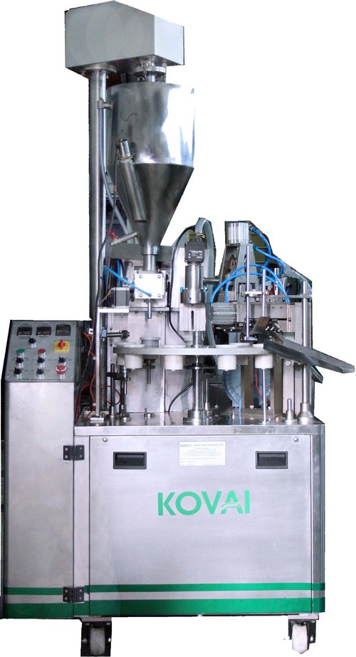 Semi Automatic Tube Filling Machine