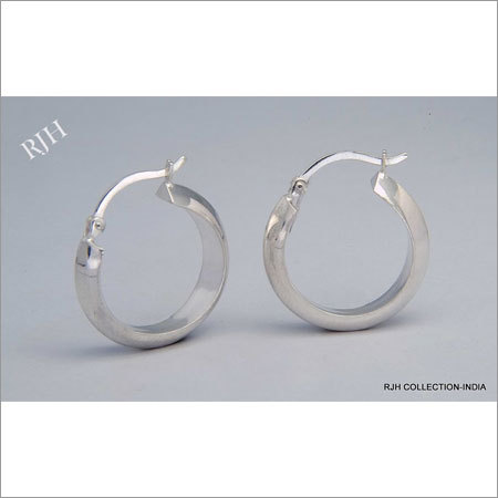 Silver Hoops