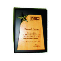 Certificate on Wooden Flooring