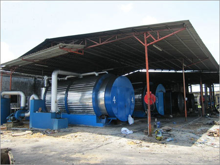 Waste Tyres Pyrolysis Machine