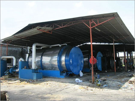 scrap plastic pyrolysis machine