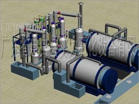 waste tyre recycling plant & machinery