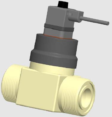 Flow meter transmitter for aggressive media liquidgases