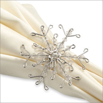 Jewel Silver Napkin Ring