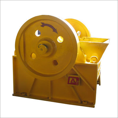 Jaw Crusher - Steel, Variable Dimensions, Yellow | Capacity: 10-50 tph, Power: 15-100 kW, Durable, Efficient Crushing, Robust Design