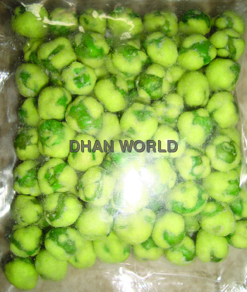 Yellow Wasabi Green Peas