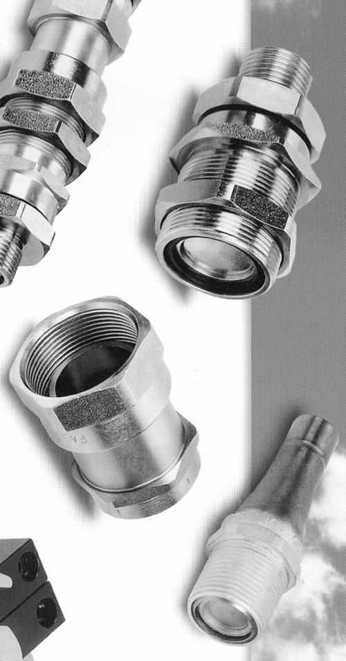 Pressure fixing couplings