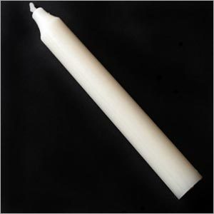 Candles - Wax, 10 Inches, 0.75 Inch Diameter, Off-White | Long-Lasting Burn, Clean Burn, Elegant Design