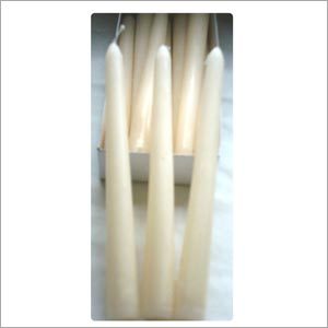 Candles - Wax, Varied Sizes, Off-White | Long Burn Time, Even Burning, Pleasant Scent, Elegant Design