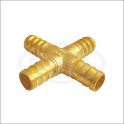 Brass Cross Joint Nipple