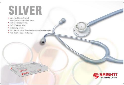 Silver Stethoscope