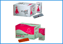 Contraceptive Range- Epill & Epill-72