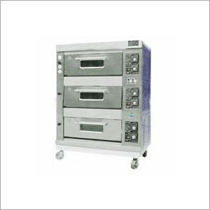 Baking Oven - Stainless Steel, Electric Power Source | Durable Finish, Low Maintenance, Low Power Consumption, Rugged Design